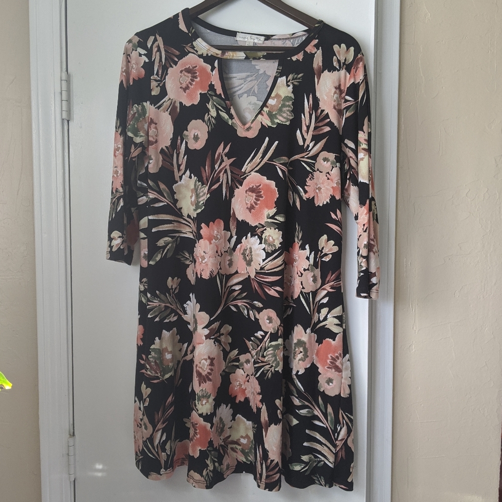 Floral mini dress
